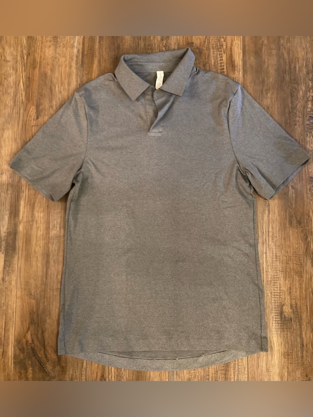 Lululemon Men’s Buttonless Performance Short Sleeve Polo Shirt